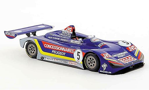 Peugeot 905 1992 1/43 Spark spider no.5 esso ganador europa cup coche miniatura
