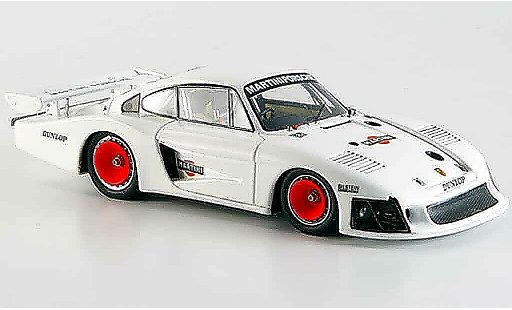 Porsche 935 Base 1/43 Spark Moby Dick Test Paul Ricard coche miniatura