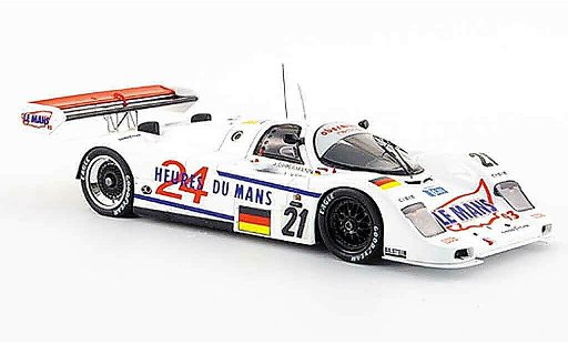 Porsche 911 1993 1/43 Spark 962 1 No.21 Siebter Le Mans coche miniatura