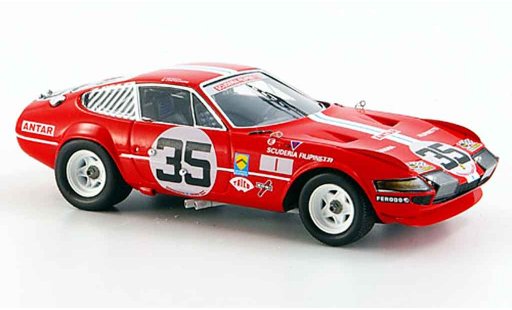 Ferrari 365 GTB/4 1/43 Red Line no.35 le mans 1972 coche miniatura