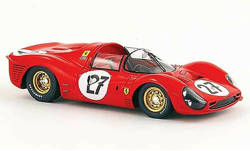 Ferrari 330 P3 1/43 Red Line no.27 rodriguez ginther 24h le mans 1966 coche miniatura