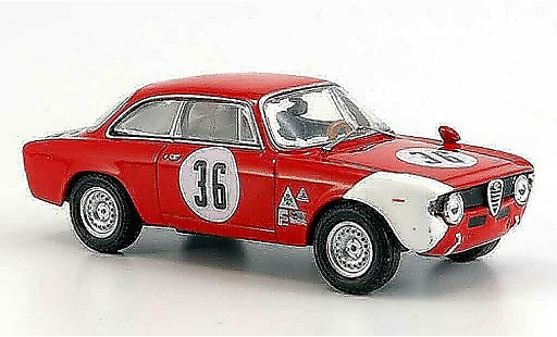 Alfa Romeo Giulia sprint gta 1/43 M4 1600 No.36 J.Rindt 4h Sebring 1966 coche miniatura