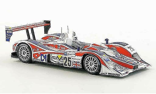 Lola EX Base 1/43 Spark MG 265 AER RML No. 25 Le Mans 2008 coche miniatura
