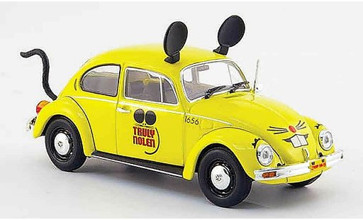 Volkswagen Coccinelle Base 1/43 Minichamps 1200 amarillo truly nolen pest control 1983 coche miniatura