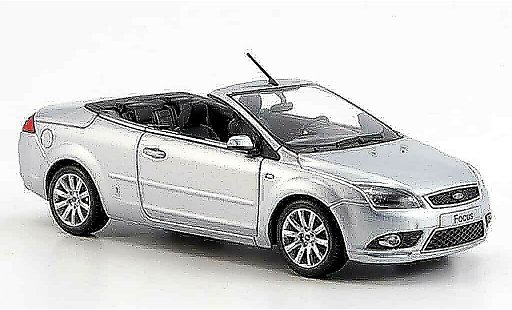 Ford Focus Cabrio Coupe 1/43 Minichamps gris metallisee Descapotable 2008 coche miniatura