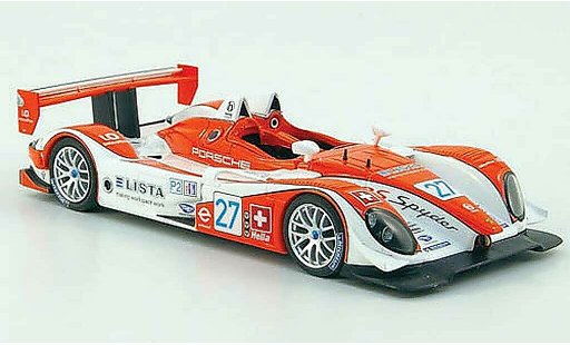 Porsche RS Spyder 1/43 Minichamps No.27 Horag Racing ALMS 12h Sebring 2008 coche miniatura