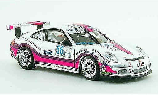 Porsche 911 GT3 CUP 1/43 Minichamps 2008 Team Snow Racing Le Mans coche miniatura