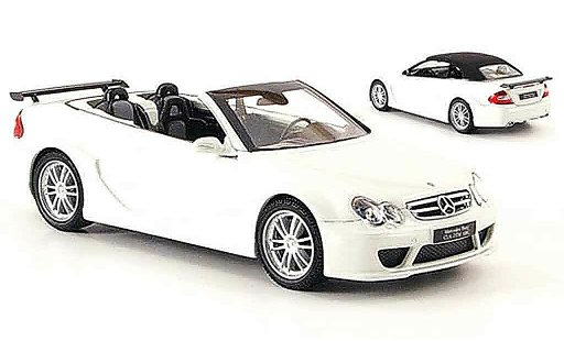 Mercedes C DTM 1/43 Kyosho K AMG Descapotable blanco coche miniatura