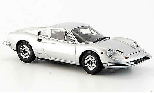 Ferrari Dino GT 1/43 Kyosho dino gris metallisee coche miniatura