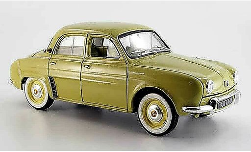 Renault Dauphine Base 1/18 Norev beige 1958 coche miniatura