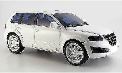Volkswagen Touareg Base 1/18 Norev parotech blanco 2008 coche miniatura