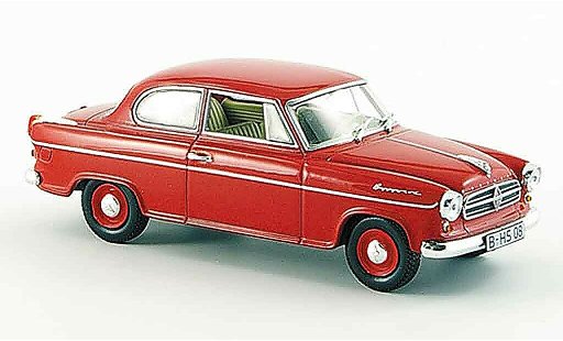 Borgward Isabella berline 1/43 Norev Limusina rojo 1960 coche miniatura
