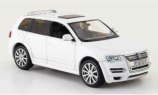 Volkswagen Touareg R50 1/43 Norev blanco 2008 coche miniatura