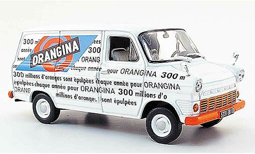 Ford Transit Mk1 1/43 Norev MK I furgoneta Orangina 1970 coche miniatura