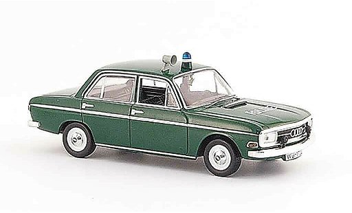 Audi 72 police 1/43 Norev Alemania 1965 coche miniatura