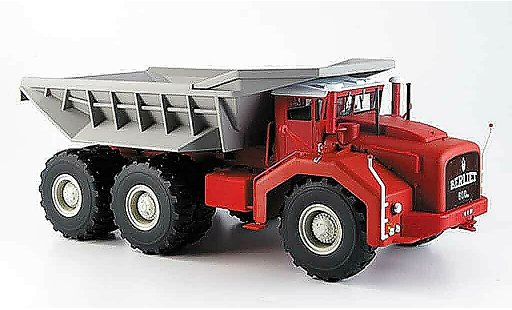 Berliet T100 camion 1/43 Norev rojo Muldenkipper 1959 coche miniatura