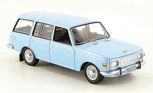Wartburg 353 Tourist 1/43 IST Models Familiar azul 1972 coche miniatura