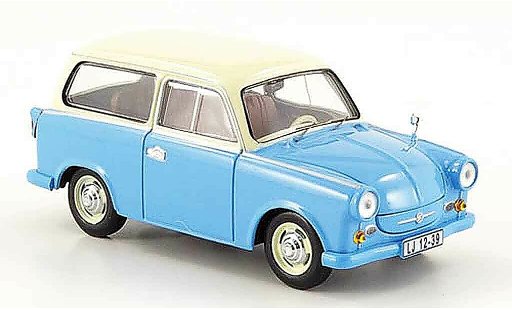 Trabant P50 Kombi 1/43 IST Models P 50 Familiar azul beige 1959 coche miniatura
