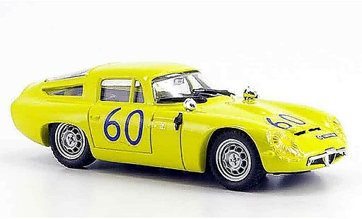 Alfa Romeo Giulia TZ1 1/43 Best no.60 kim targa florio 1965 coche miniatura