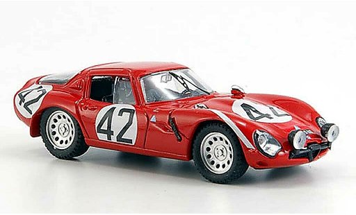 Alfa Romeo Giulia TZ2 1/43 Best Le Mans Zuccoli 1965 coche miniatura