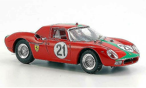 Ferrari 250 LM 1966 1/43 Best Monza De Siebenth coche miniatura