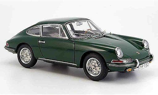 Porsche 911 1964 1/18 CMC (serie) verde innenausstattung negro coche miniatura