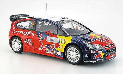 Citroen C4 WRC 1/18 Autoart loeb/ elena no.1 ganador rallye argentin. 2008 coche miniatura