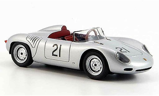 Porsche 718 Base 1/43 Look Smart 1960 60 No.21 1000 km Nurburgring coche miniatura