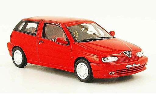 Alfa Romeo 145 berlina 1/43 Pego presentation rojo 1997 coche miniatura