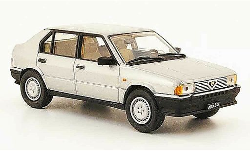 Alfa Romeo 33 1.7 ie 1/43 Pego gris metallisee 1986 coche miniatura