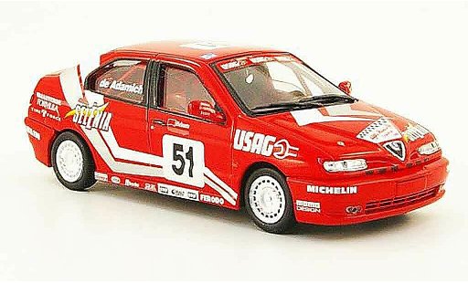 Alfa Romeo 146 challenge 1/43 Pego no.51 de adamich 1998 coche miniatura
