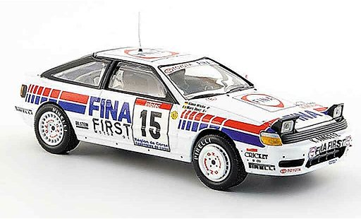 Toyota Celica GT4 1/43 IXO no.15 duez wicha korsika rallye 1991 coche miniatura