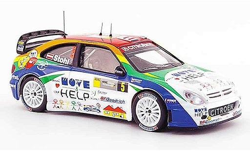 Citroen Xsara WRC 2007 1/43 IXO no.5 stohl minor rallye Alemania coche miniatura