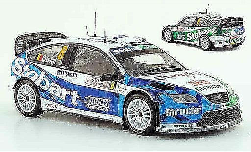 Ford Focus RS WRC 1/43 IXO 07 No.8 Structo Rally Monte Carlo 2008 coche miniatura