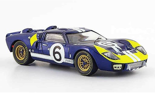 Ford GT40 Mk II 1/43 IXO GT 40 No.6 Andretti Bianchi 24h Le Mans 1966 coche miniatura