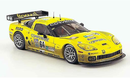 Chevrolet Corvette course 1/43 IXO C6 R No.64Compuware 24h Le Mans 2007 coche miniatura