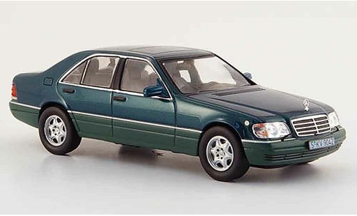 Mercedes Classe S Base 1/43 IXO S 500 (W 140) verde 1994 coche miniatura