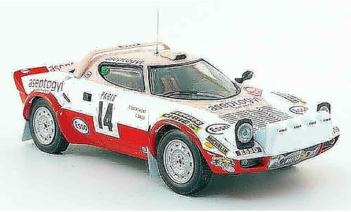 Lancia Stratos Rallye 1/43 IXO Rally hf no.14 aseptogyl monte carlo 1977 coche miniatura