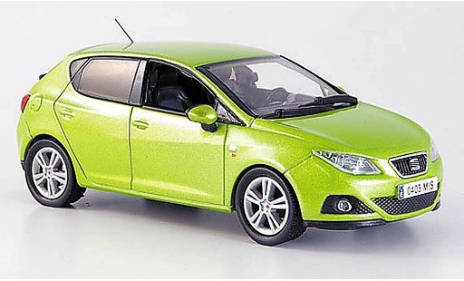 Seat Ibiza Base 1/43 J Collection -vert 5-portes 2008 coche miniatura