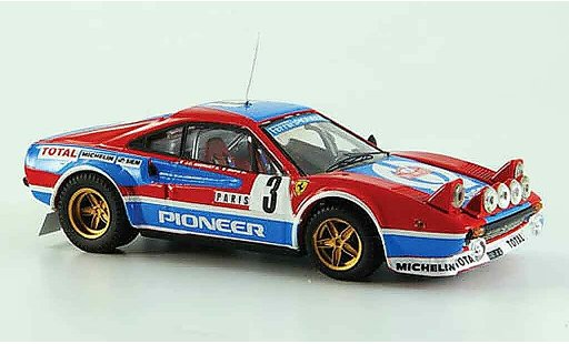 Ferrari 308 GTB 1/43 Best no.3 monte carlo 1982 coche miniatura
