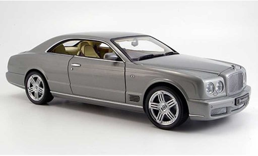 Bentley Brooklands coupe 1/18 Minichamps gris 2007 coche miniatura