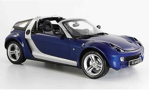 Smart Roadster Coupe 1/18 Kyosho azul 2003 coche miniatura