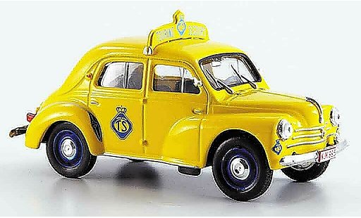 Renault 4CV Base 1/43 Eligor touring secours belgien 1958 coche miniatura