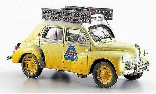 Renault 4CV Racing 1/43 Eligor rallye mediteranee 1950 coche miniatura