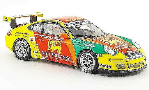 Porsche 911 GT3 CUP 1/43 Minichamps 2007 Malagawuwa coche miniatura