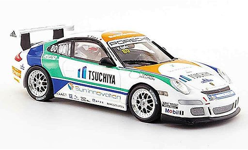 Porsche 911 GT3 CUP 1/43 Minichamps 2007 Sawa coche miniatura