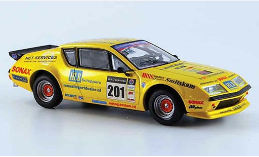 Alpine A310 v6 1/43 Eligor no.201 eq. jaronn lawson 2008 coche miniatura