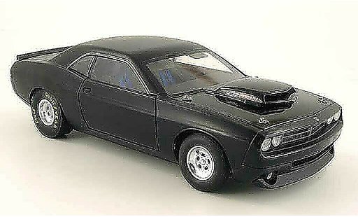 Dodge Challenger Super Stock 1/18 Highway 61 392 hemi matenegro 2008 coche miniatura