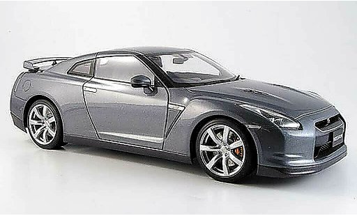 Nissan Skyline R35 1/18 Autoart gt-r antracita coche miniatura
