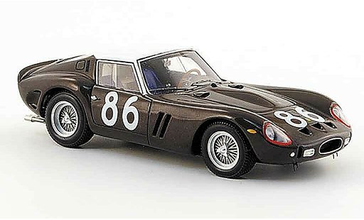 Ferrari 250 GTO 1962 1/43 Red Line no.86 4.targa florio coche miniatura